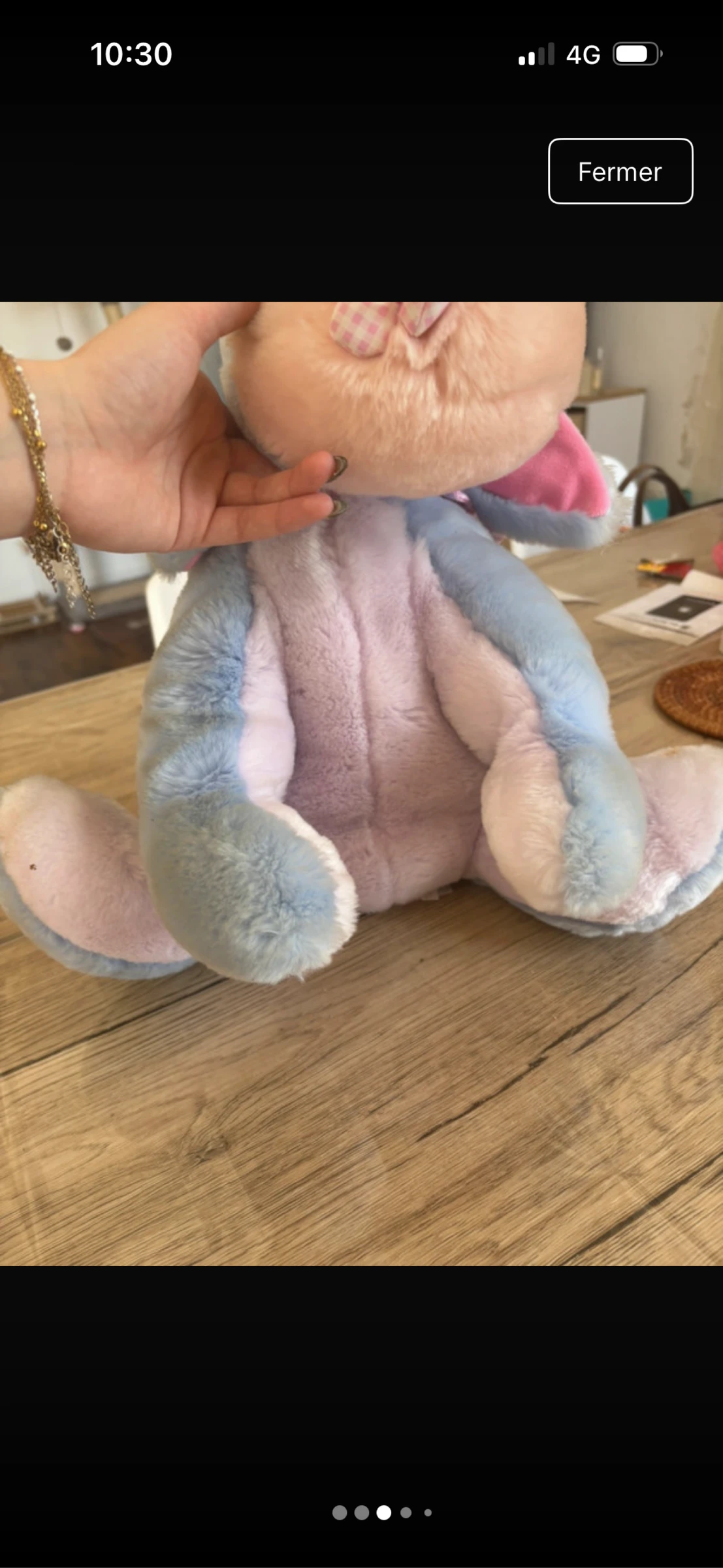 Pelúcia grande Bouriquet Ursinho Pooh, Disney Store – photo 3